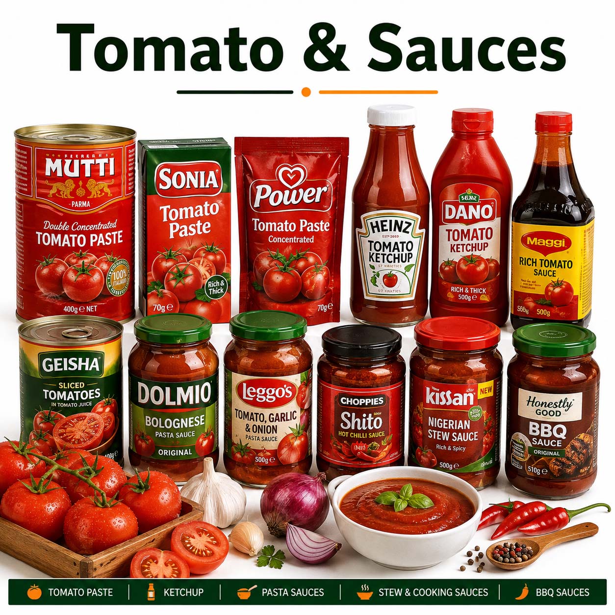 Tomato & Sauces