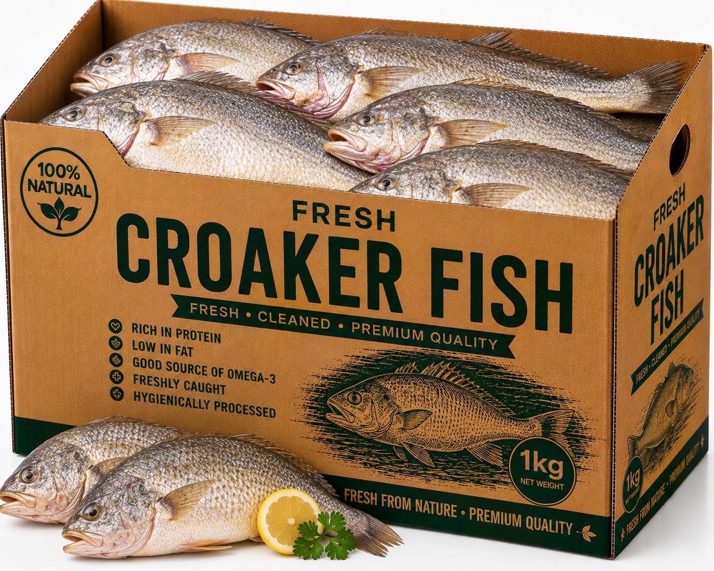 Fresh Croaker Fish