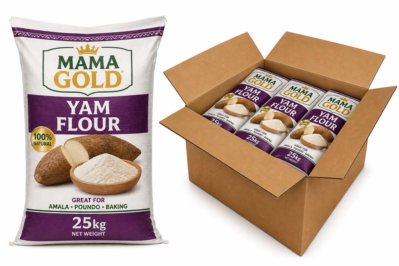 Yam Flour 25kg