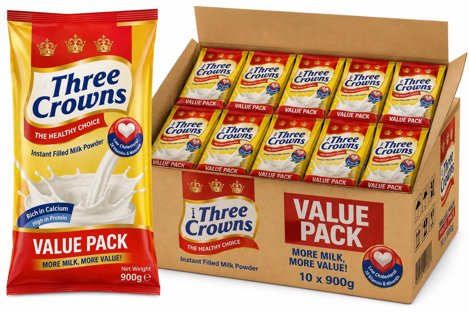 Three Crowns Milk Value Pack