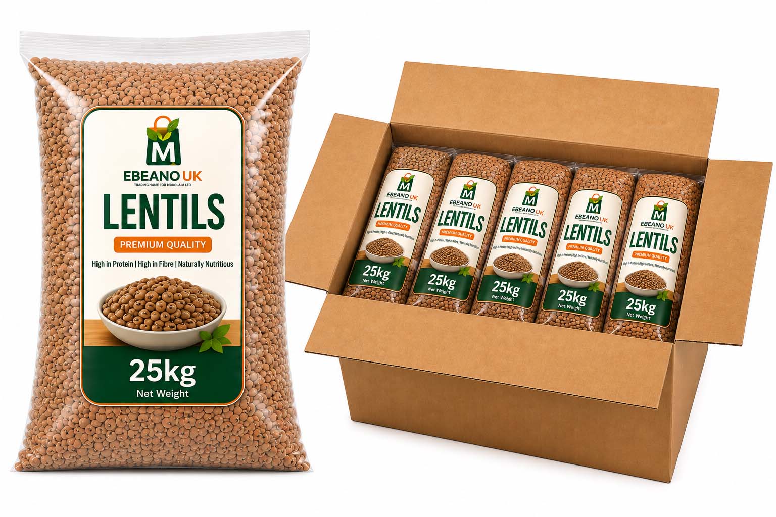 Lentils 25kg