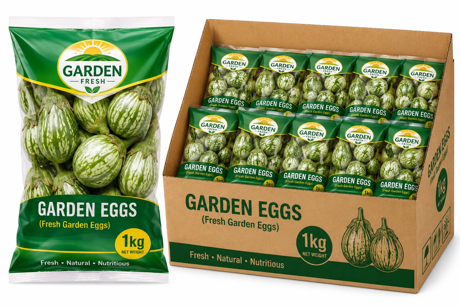 Garden Eggs 1kg