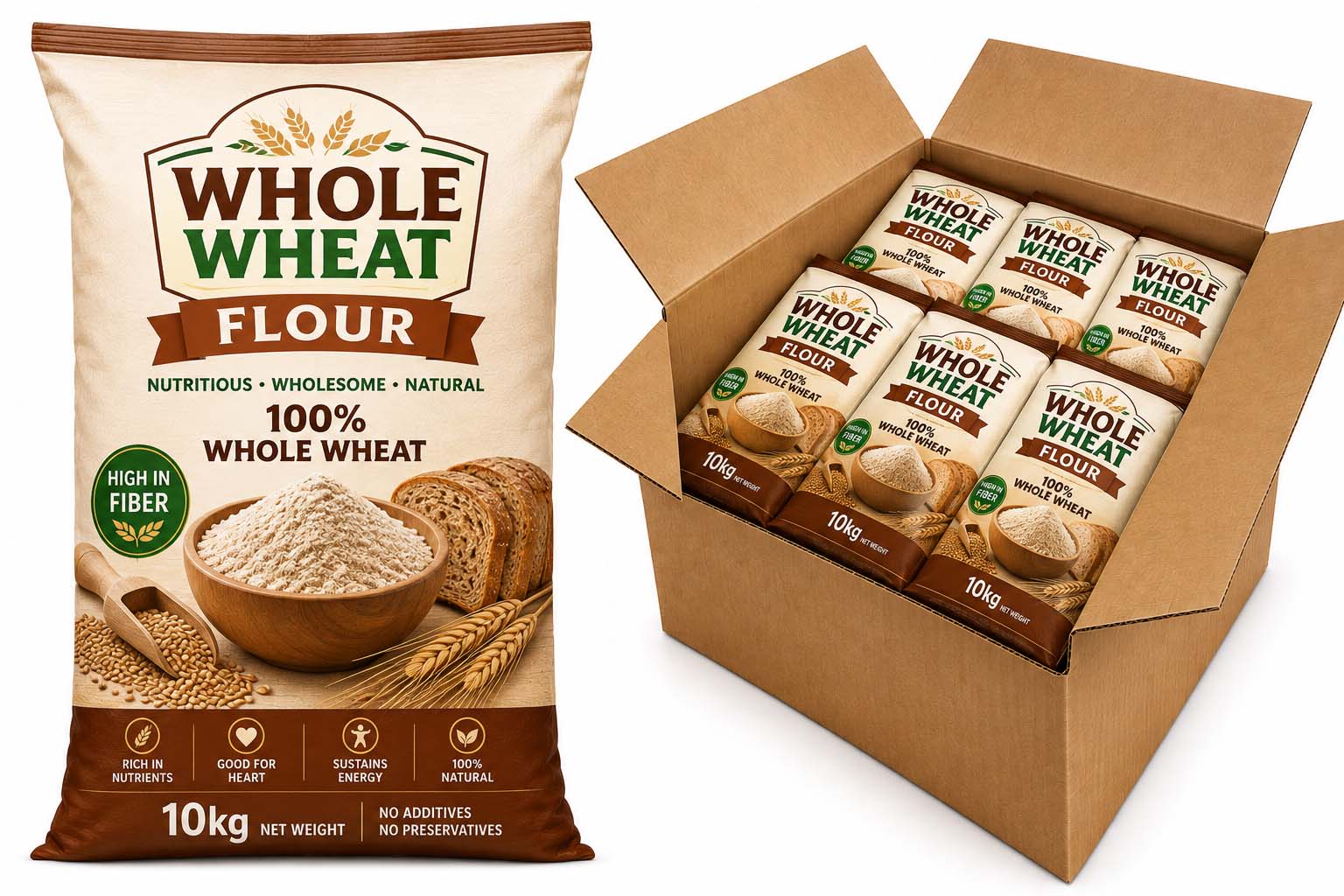 Whole Wheat Flour 10kg