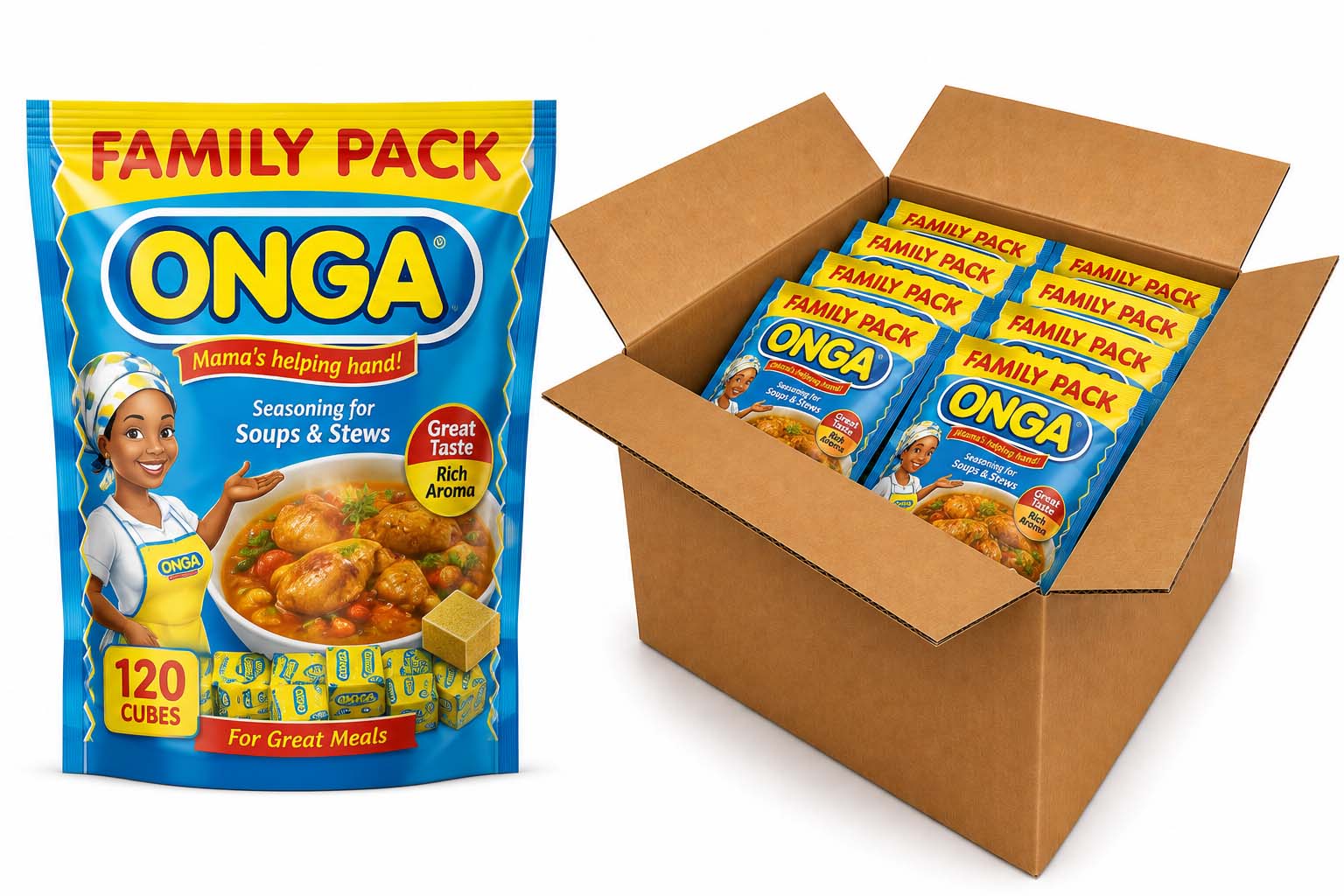 Onga Cubes Family Pack