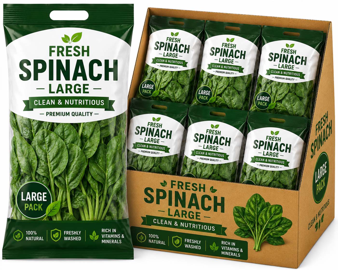 Spinach Large