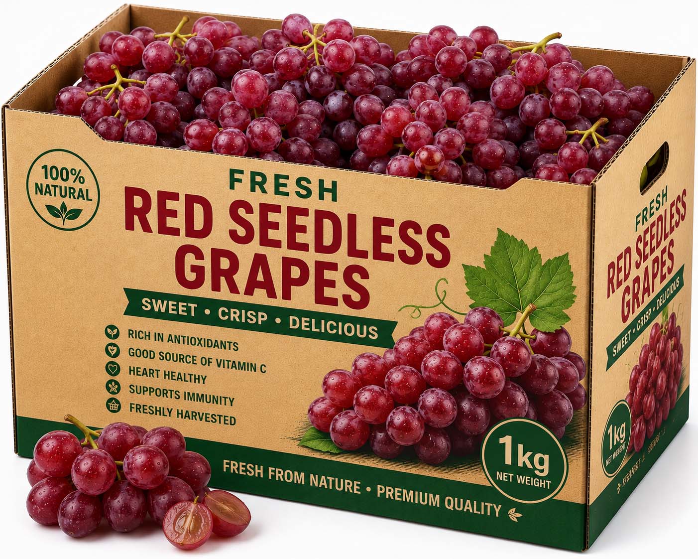 Red Seedless Grapes